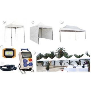 Tentes montage rapide M1 et accessoires