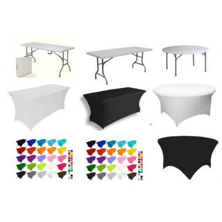 Tables et nappes Lycra