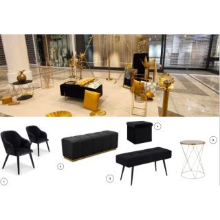 Ambiance Or et Noir