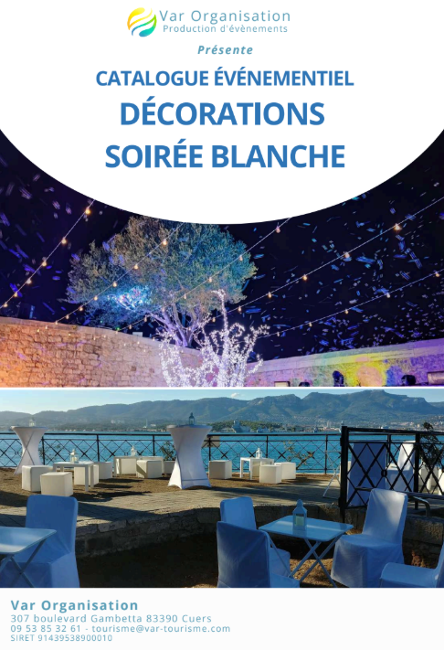 Catalogue soir&eacute;e blanche